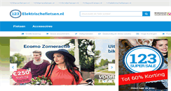 Desktop Screenshot of 123elektrischefietsen.nl